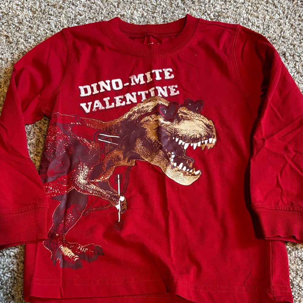 3T Valentine’s Day shirt